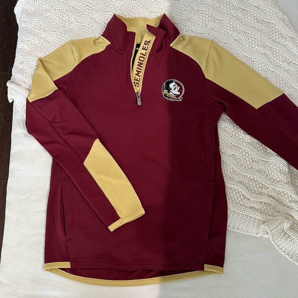 Florida State University Quarter Zip Jacket